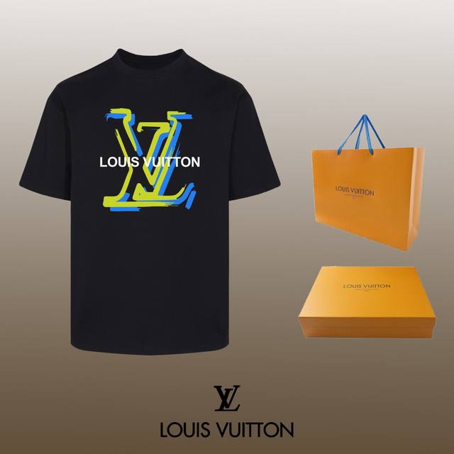 Louis Vuitton 路易威登 24Ss 经典t恤短袖 不需要所谓烂大街的华丽文案 主打品质 - 面料经过2次高温缩水固色 不变形不缩水不起球 -正确os