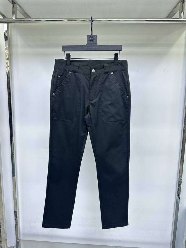 休闲西裤 2024 春季新品 顶级品质 完美细节 Colour:黑色 灰色 Size: 30 ~ 38