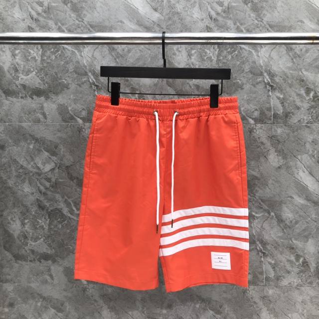 Thomtb 经典四杠风衣沙滩短裤 码数：1～5 颜色：灰色、藏青、白色、橘色