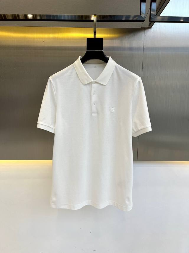 Tf2024新品男士商务休闲翻领 Shirt。六角珠地蜂窝珠地。本店主推了八年的经典大珠地面料，专柜60%以上的 衫都是此款面料。今年再度升级！纱线升级为 棉。