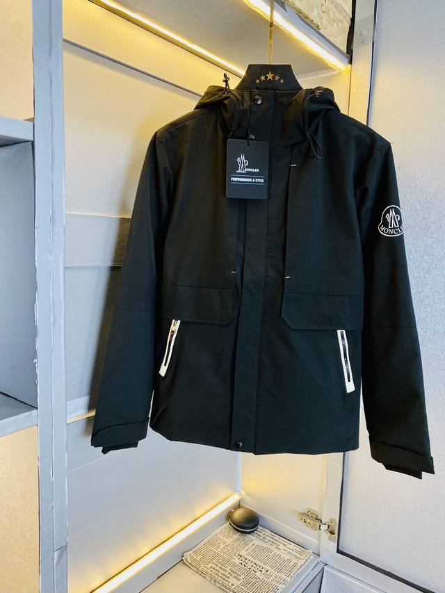 官网原单货 可穿190斤蒙口moncler 2024早春款！新款外套夹克 高版本高品质 原版面料网红明星同款 开模定制五金辅料 感非常舒服 超级百搭好看的一款外