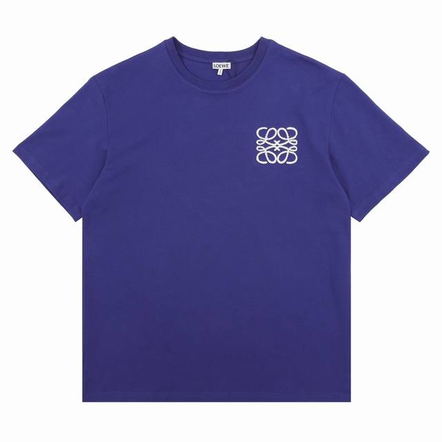 Loewe 罗意威 牙刷刺绣logo情侣款短袖t恤 Size:S-L