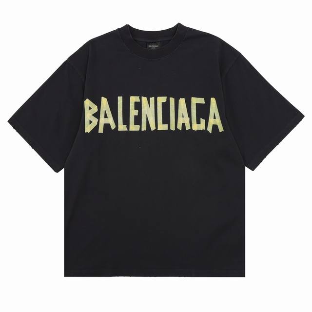 Balenciaga 巴黎世家 ｜胶带短袖 Size：Xs-L