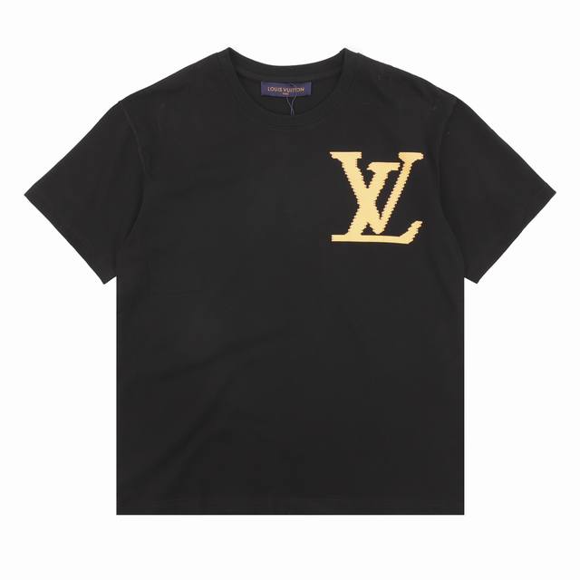 Louisvuitton 路易威登 大v发泡胶印字母短袖t恤 Size：S-L