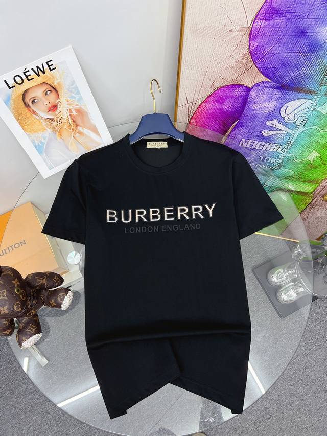 M 6Xl Burberry 巴宝莉 最大可穿230斤 胖哥哥的福音 可穿230斤 2024Ss高端长袖t恤首发衣橱里不可或缺的百搭利器，市面罕见类型，柔软亲肤