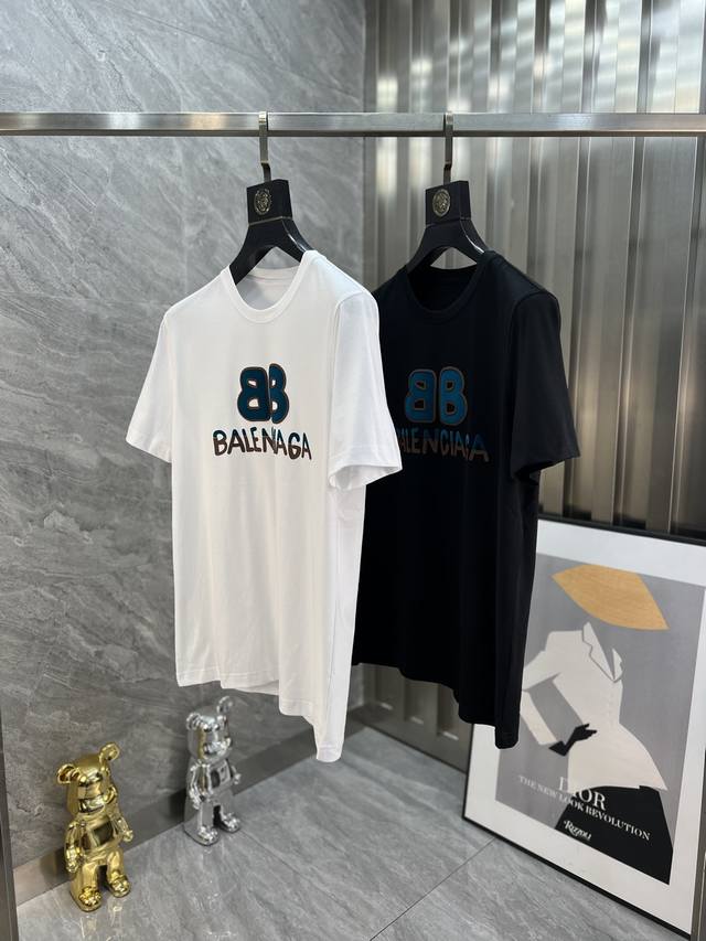 Balenciaga 巴黎世家 春夏新品 三标齐全 T恤短袖 好货不用过多介绍 看细节 专柜码数：M-6Xl 175 140建议l 最大穿230斤