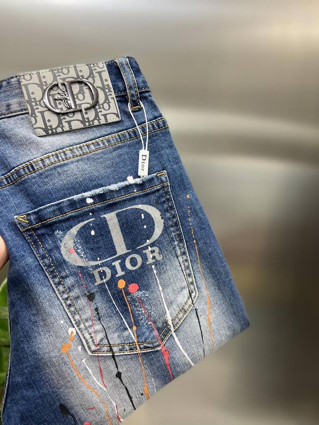Dior 迪奥 2024春夏新品 三标齐全 牛仔裤 好货不用过多介绍 看细节 专柜码数：29-38 175 140上身31码