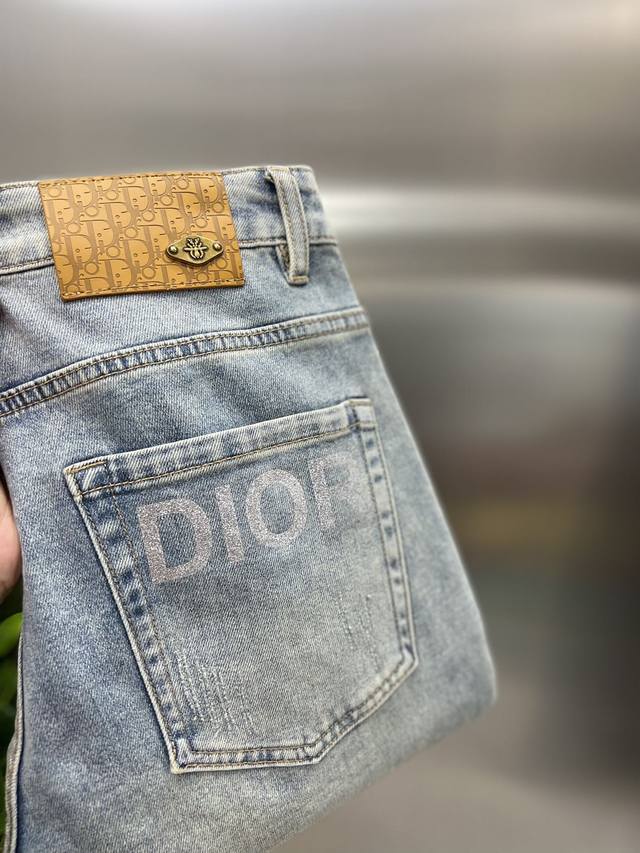 Dior 迪奥 2024春夏新品 三标齐全 牛仔裤 好货不用过多介绍 看细节 专柜码数：29-38 175 140上身31码