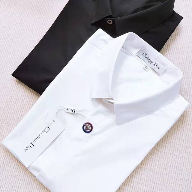 Ddior 迪迪奥 顶级原单时尚休闲短袖衬衫，采用进口免烫抗皱面料，专柜尺码：M~3Xl 最大穿190