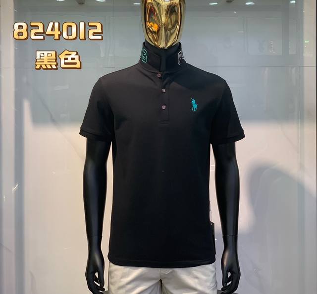 保罗 Polo 2024夏季新品男士翻领短袖奢华品牌经典元素标注上身就能体会这款设计带来的年轻与时尚感！整体时尚而有潮流，面料采用客供顶级定制面料 柔软亲肤透气