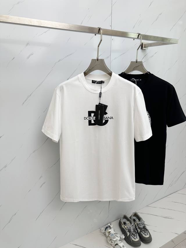 1964Ss新款t恤 独家最新dg印花logo 顶级纯棉面料升级 微阔版型 上身超帅 码数44-54